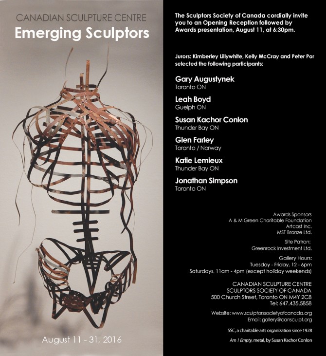 16th Annual Juried Emerging Sculptors Exhibition 16th Annual Juried Emerging Sculptors Exhibition