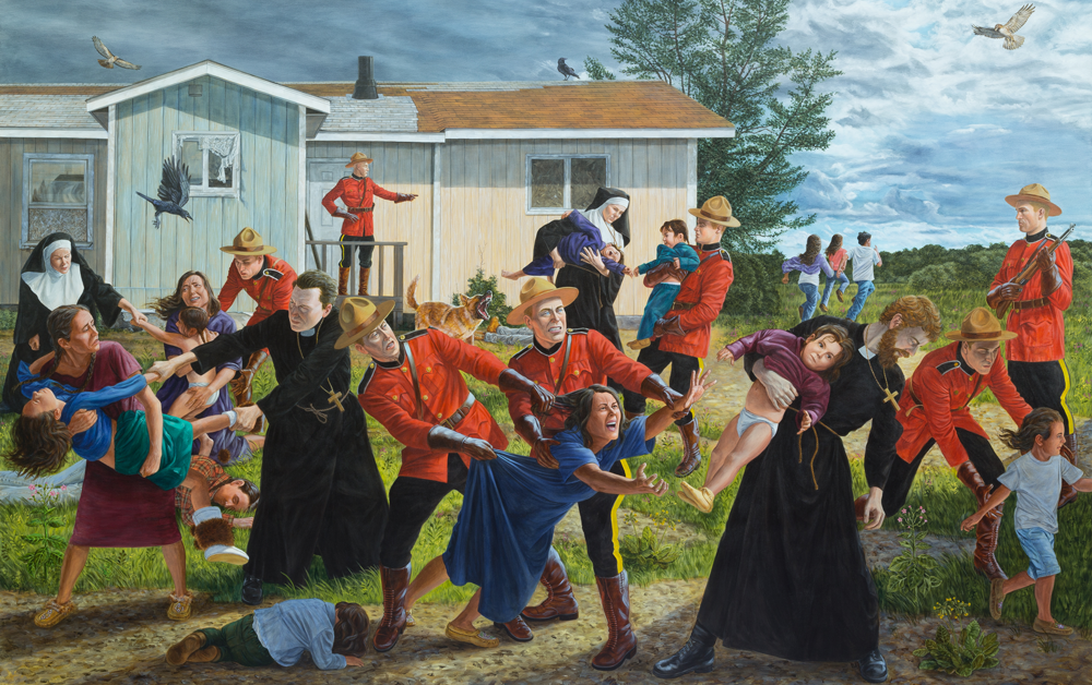 Kent Monkman History Painting For A Colonized Canada