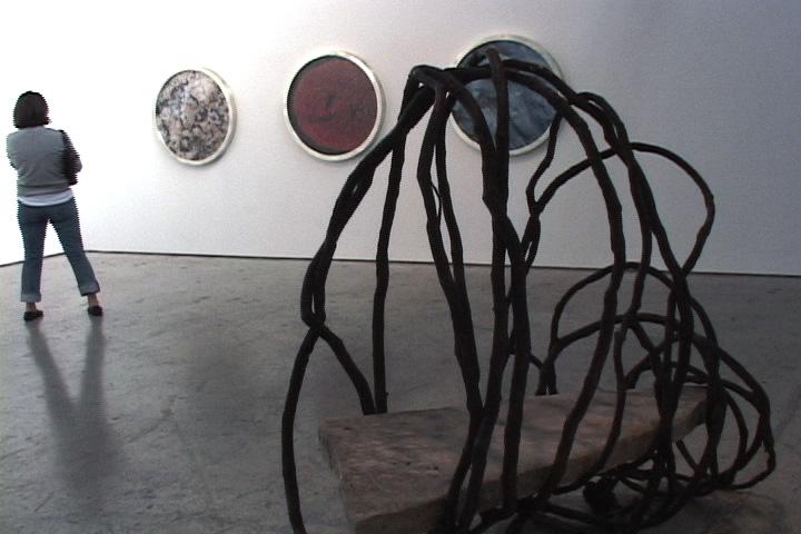 A view of Reinhard Reitzenstein's fall 2008 show at Olga Korper Gallery