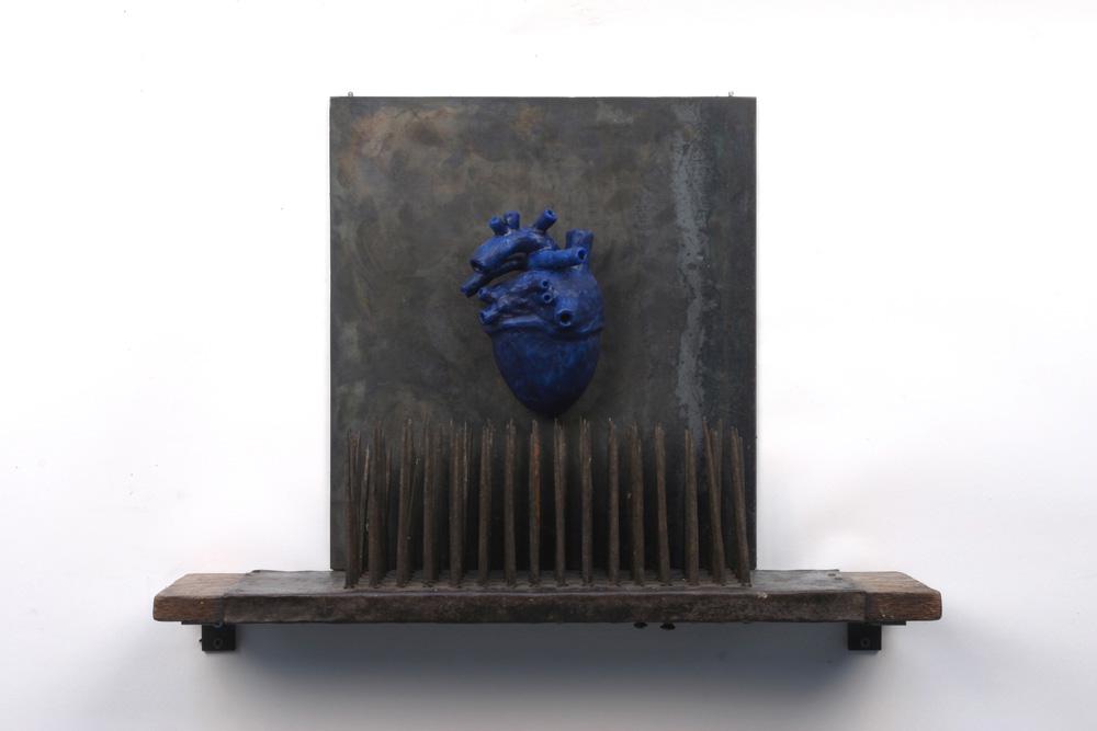 Betty Goodwin The Blue Heart 2004–05  Courtesy Galerie René Blouin 