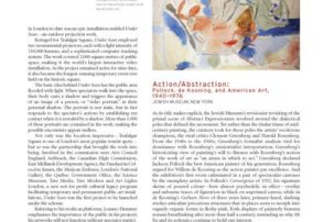 Action/Abstraction: Pollock, de Kooning, and American Art, 1940–1976