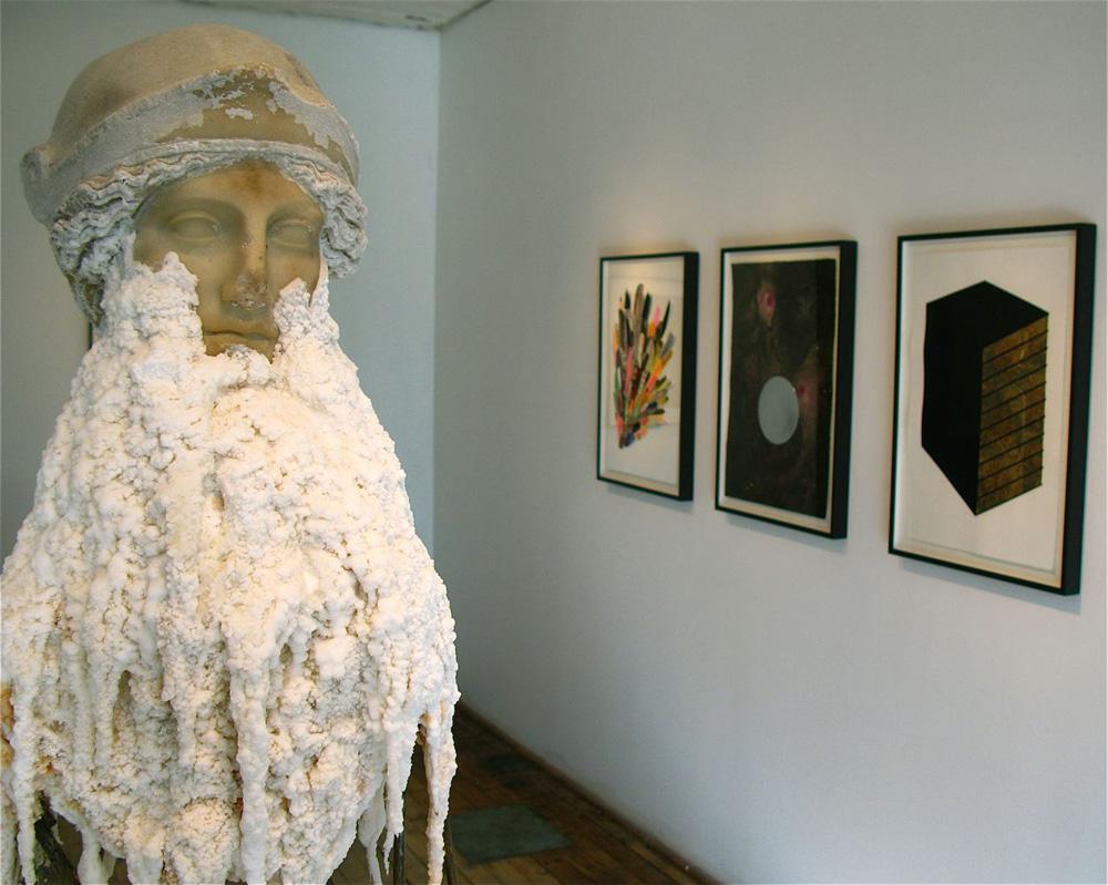 Works by Jason de Haan at Clint Roenisch Gallery in 2010.