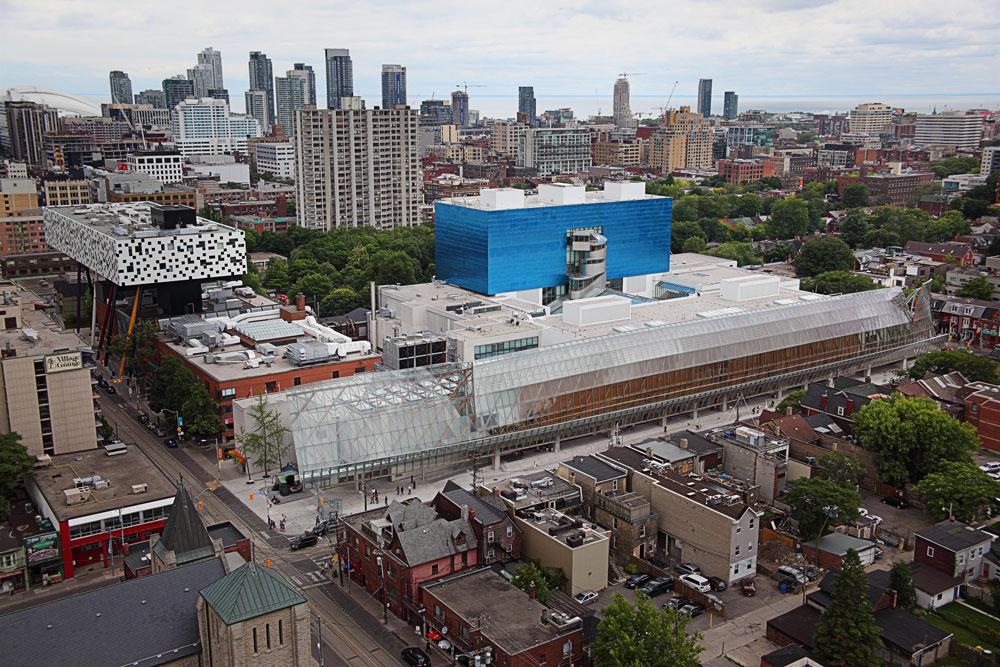 A view of the Art Gallery of Ontario in Toronto / photo courtesy the AGO 