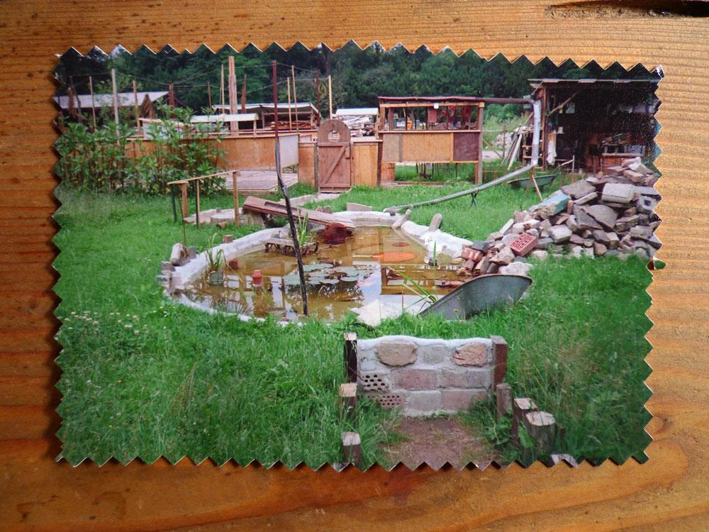 A postcard for Gareth Moore’s <em>A place – near the buried canal</em> at dOCUMENTA (13) / photo Gareth Moore