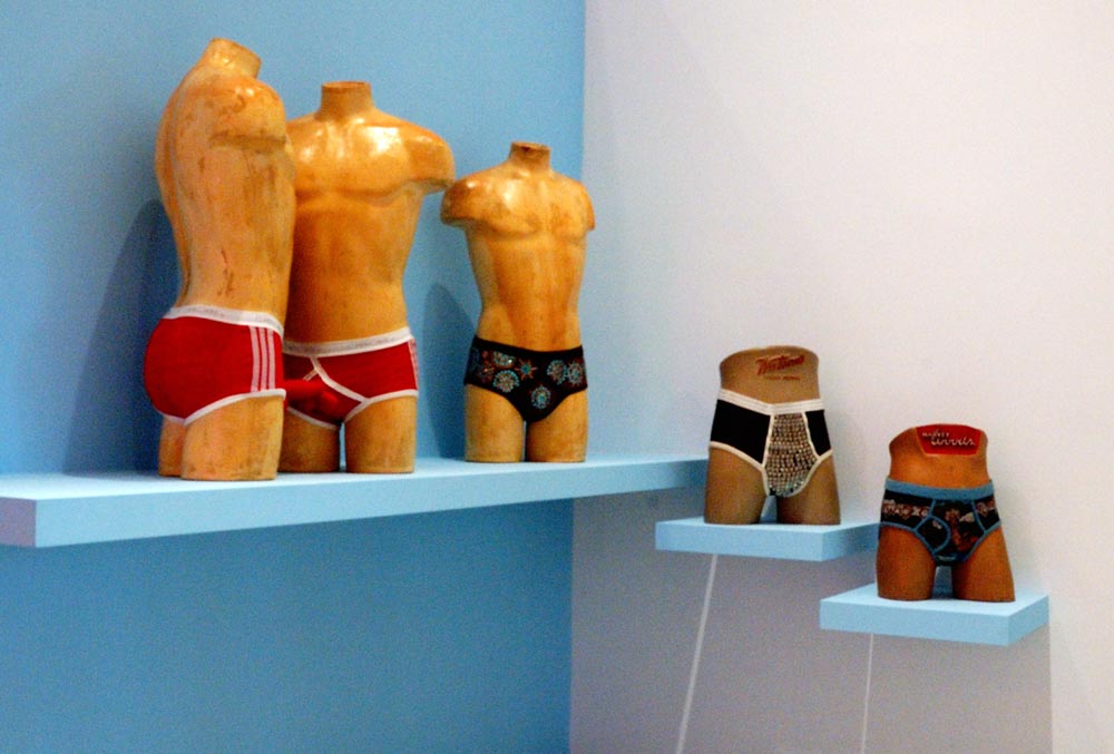 Will Munro <em>Underwear Mannequins</em> Courtesy the Will Munro Estate and Paul Petro (Watson’s) / photo AGYU