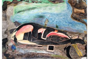 Inuit artist Ohotaq Mikkigak Draws on Landscapes of Ice and Memory