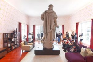 Discovering Columbus Puts Public-Art Icon in New York Living Room