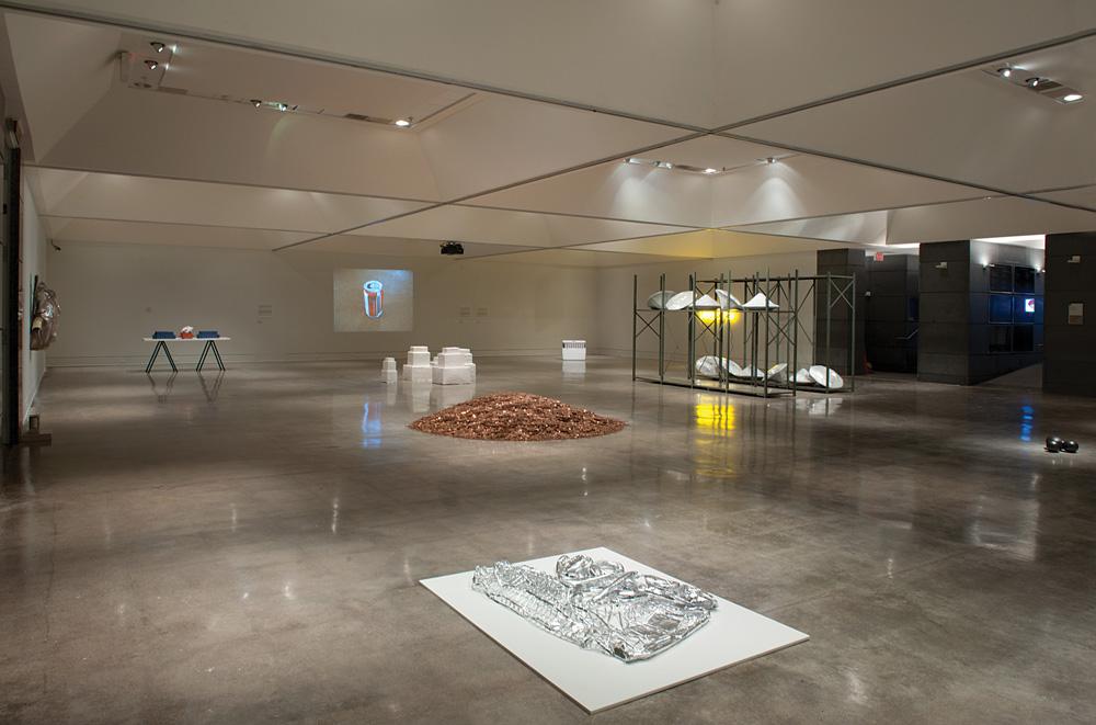 Installation view of the exhibition “Material World” at the Art Gallery of Nova Scotia / photo Steve Farmer 
