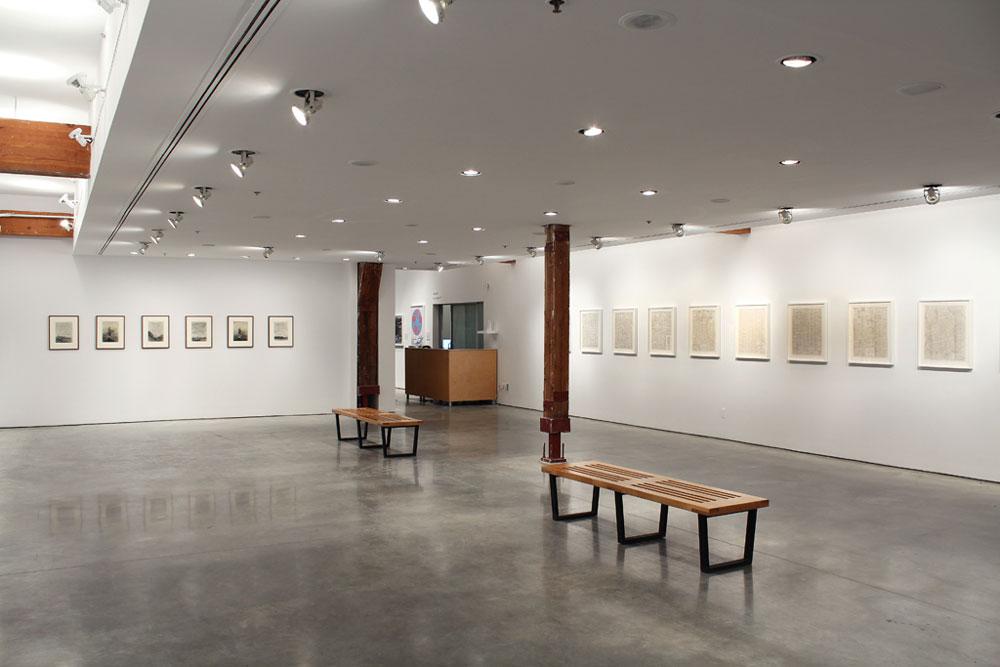 Neil Wedman “Selected Monochromatic Paintings and Works on Paper, Part Two of Two” 2013 Installation view Courtesy the artist, Charles H. Scott Gallery and Equinox Gallery / photo Kevin Romaniuk (Image 1/8)
