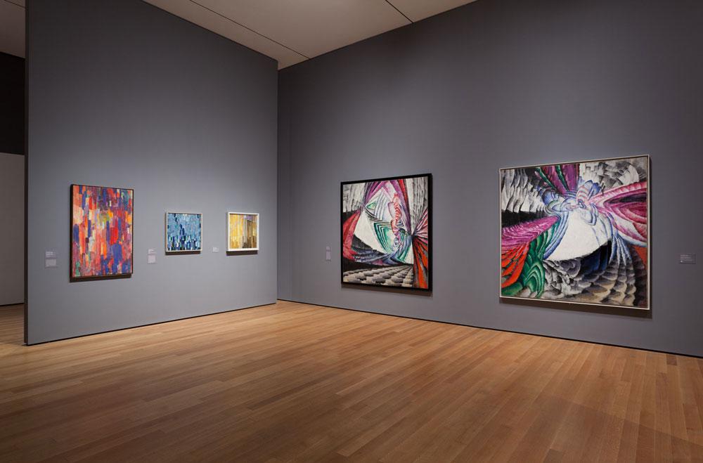 “Inventing Abstraction 1910–1925” 2012 Installation view / photo Jonathan Muzikar, Museum of Modern Art Imaging and Visual Resources Department