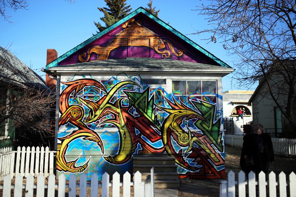 Wreck City's Graffiti House, curated by Shawn Mankowske / photo Caitlind R.C. Brown (Image 1/26)
