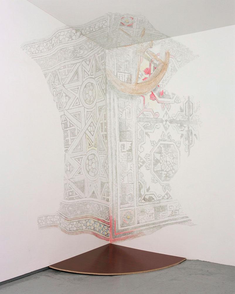 Shannon Bool <em>Origin/Inversion</em> 2005 Wall drawing Dimensions variable Courtesy Galerie Kadel Willborn, Karlsruhe/Düsseldorf