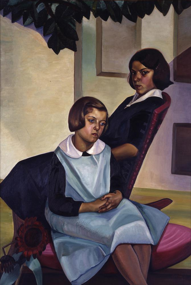 Prudence Heward <em>Sisters of Rural Quebec</em> 1930 Oil on canvas 157 x 107 cm Courtesy Art Gallery of Windsor (Image 1/22)