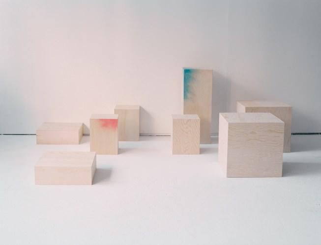 Celia Perrin Sidarous <em>Eight cubes with ceramics</em> 2013 Inkjet print on matte paper 24 x 31.27 inches Courtesy Parisian Laundry