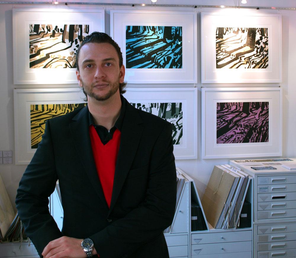 Raphael Petrov, director of Frankfurt's Galerie Raphael, travelled some 6,300 kilometres to be at Art Toronto 