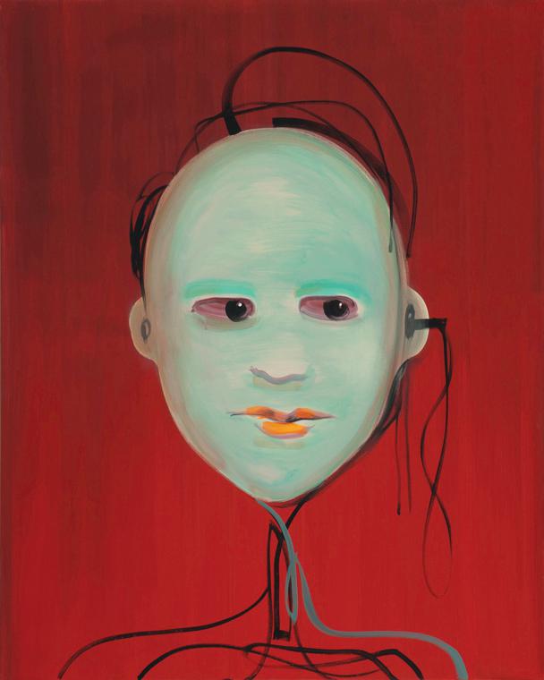 Wanda Koop <em>FACE TIME #13</em> 2013 Acrylic on canvas 1.52 x 1.21 m Courtesy the artist/Division Gallery
