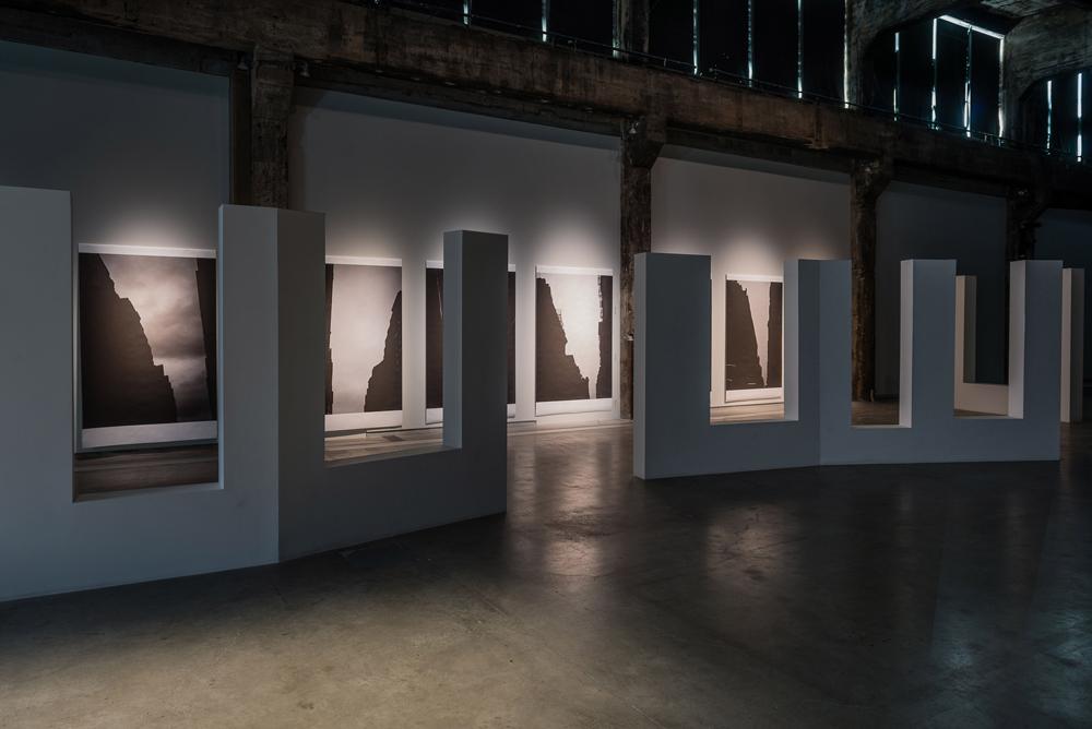 Jocelyne Alloucherie's photo series <em>Réinterprétation d’Occidents</em> (2006–2008) and installation <em>Modules</em> (2013) at Darling Foundry / photo © Maxime Boisvert