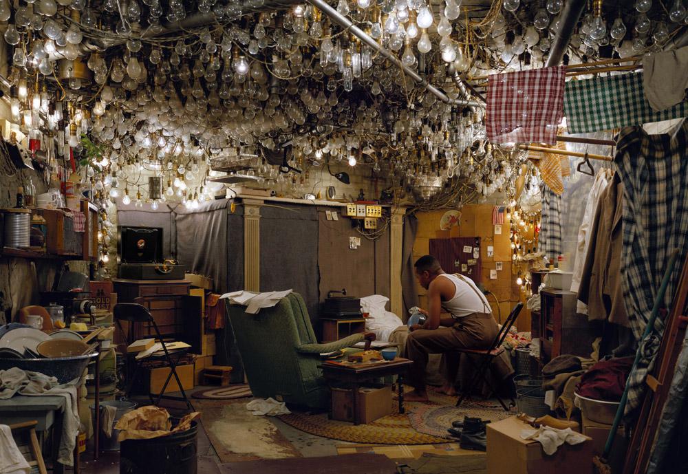 Jeff Wall, <em>“Invisible Man” by Ralph Ellison, the Prologue</em>, 1999–2000.