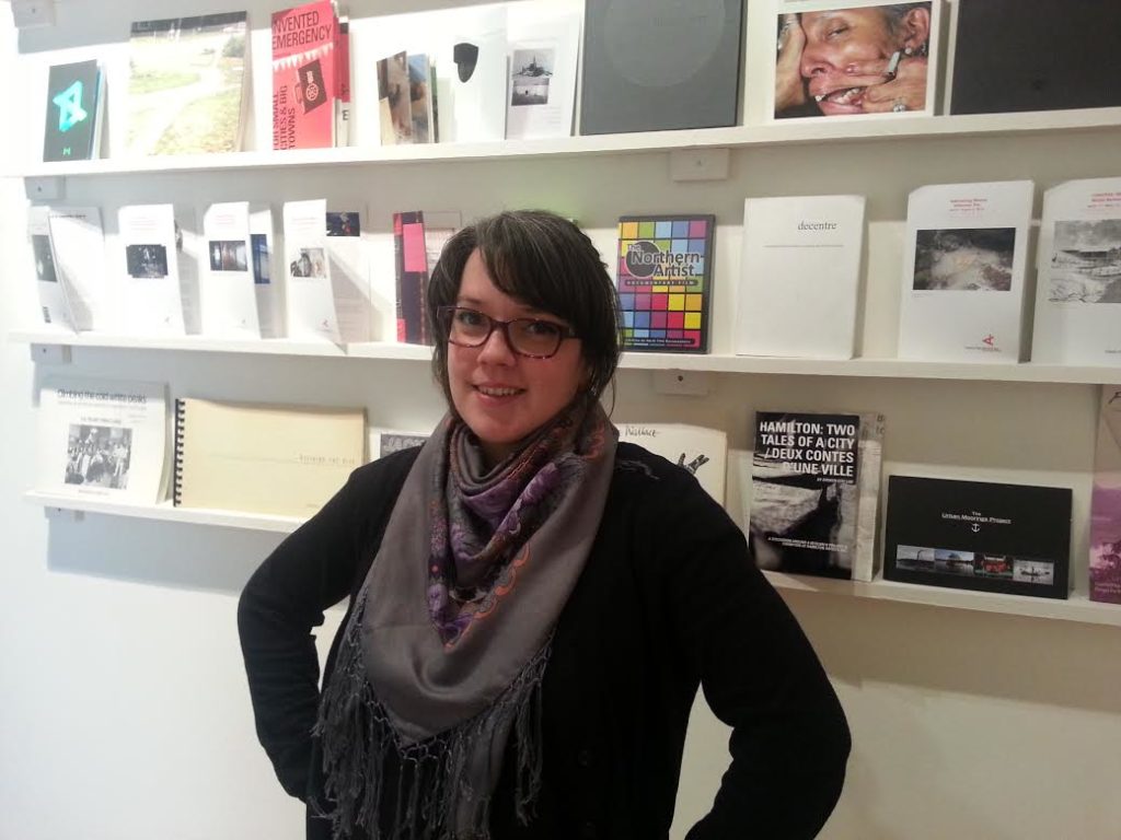 Caitlin Sutherland, the new programming coordinator at Hamilton Artists Inc.