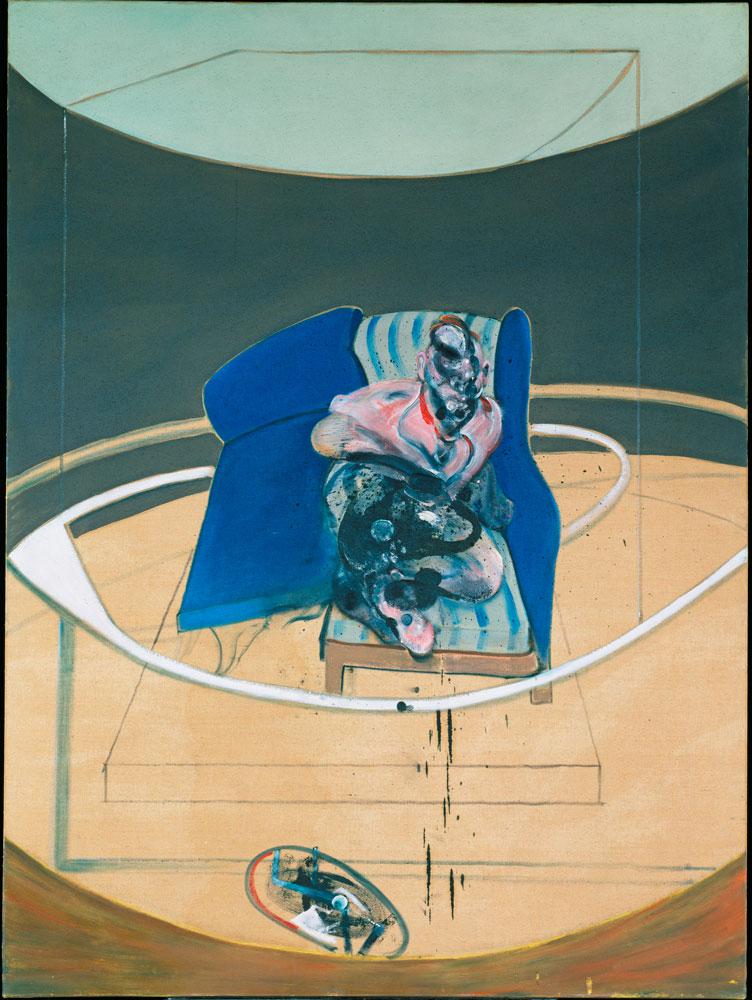 Francis Bacon, <em>Study for Portrait on Folding Bed</em>, 1963. Oil on canvas, 198.1 x 147.3 cm. Tate Britain, London © Estate of Francis Bacon / SODRAC (2014).