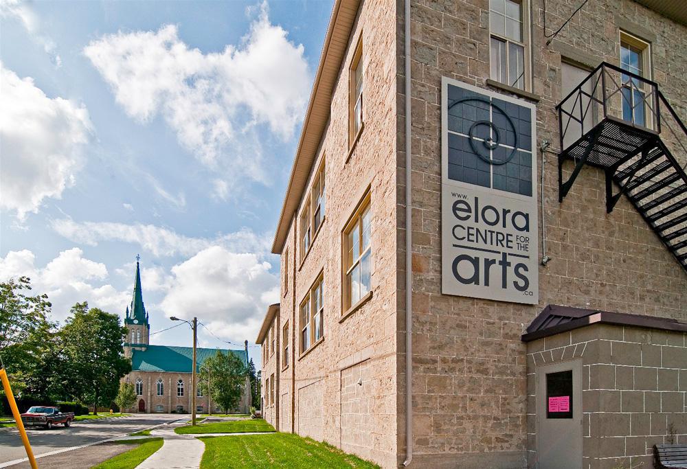 The Elora Centre for the Arts, home of the Middlebrook Prize for Young Canadian Curators.