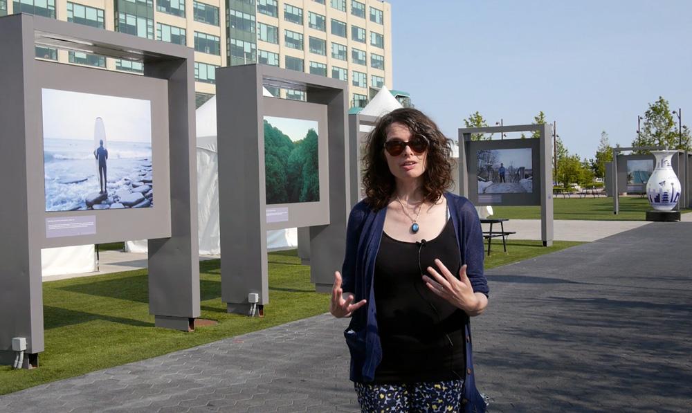 <em>Canadian Art</em> online editor Leah Sandals discusses “No Flat City,” an edifying public art project at Harbourfront Centre in Toronto.