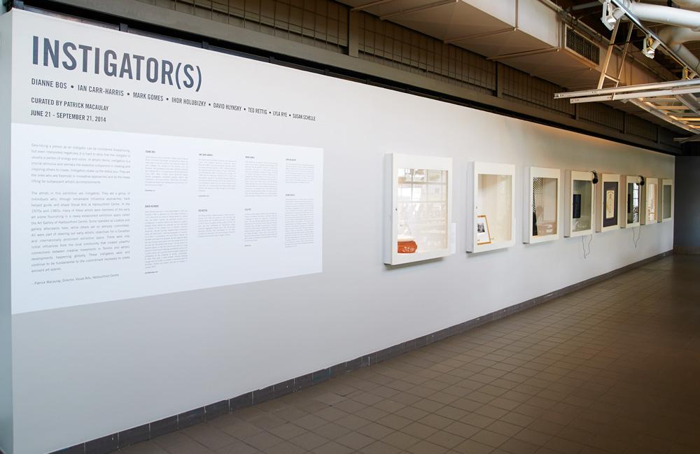 &ldquo;Instigator(s)&rdquo; installation view at Harbourfront Centre.