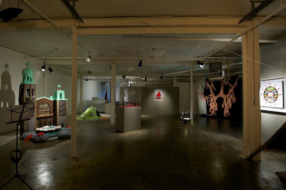 Installation view of “Material Witness: Art, Activism and Fibre,” at Gallery 101, Ottawa. Photo: David Barbour.