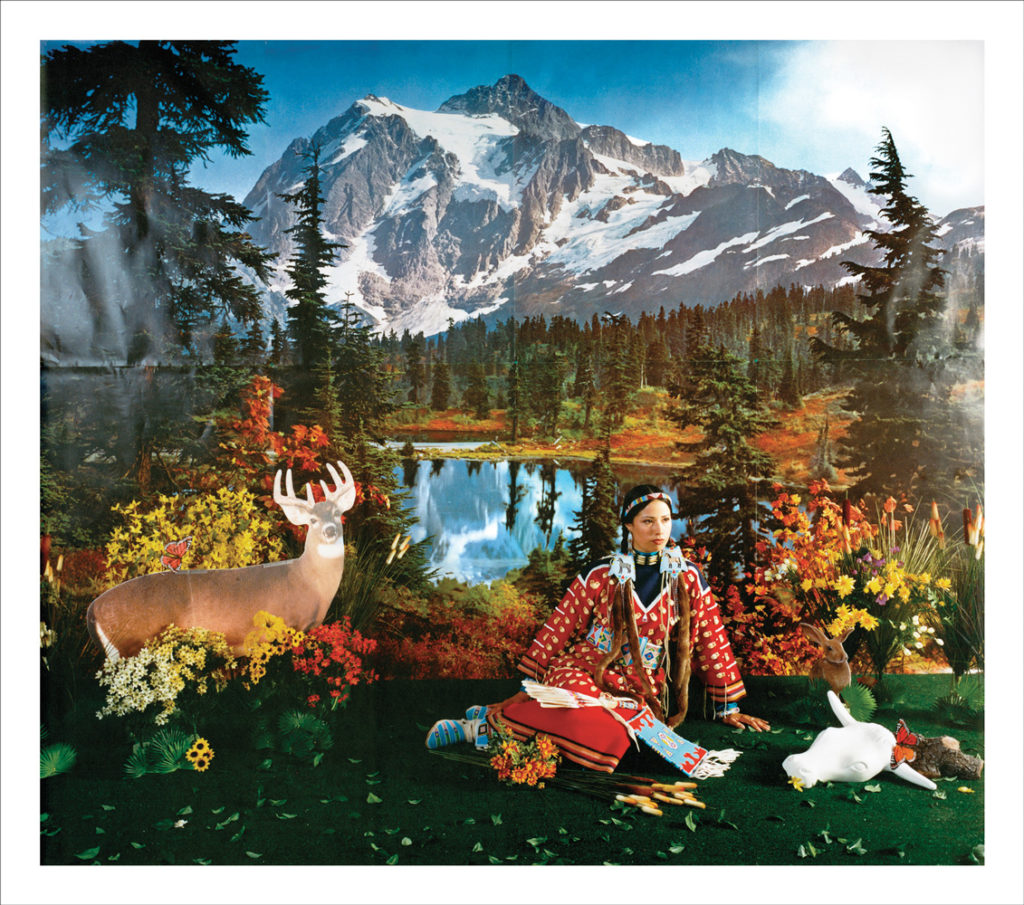 Wendy Red Star, <em>Untitled</em> (from the series <em>Four Seasons</em>), 2006. Archival pigment print on Museo silver rag, 53 x 56 cm.