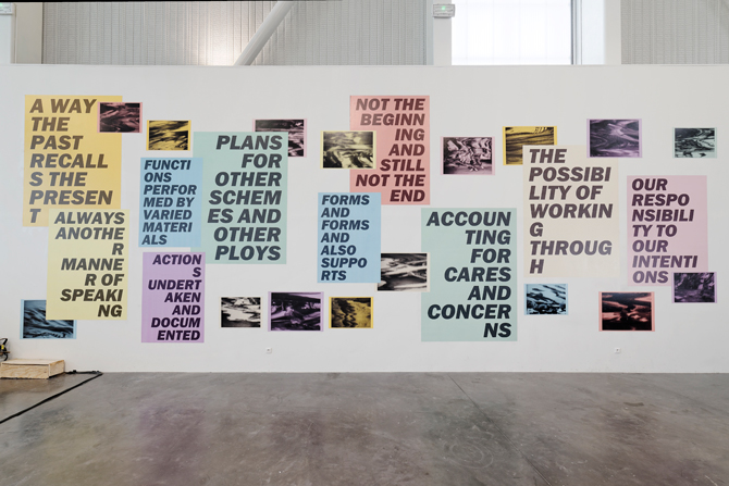 Raymond Boisjoly, <em>Author's Preface</em> (installation view), 2015. Courtesy Catriona Jeffries Gallery.
