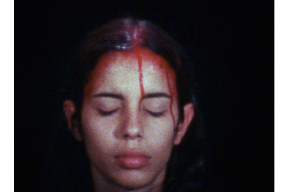 Ana Mendieta, <em>Sweating Blood</em>, 1973. © The Estate of Ana Mendieta Collection, LLC. Courtesy Galerie Lelong, New York.