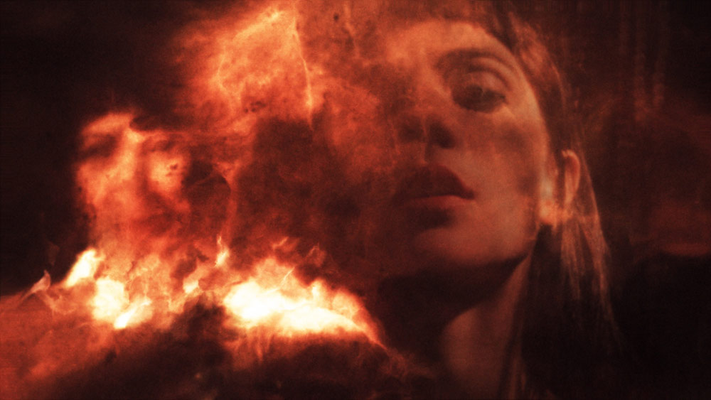A scene from Guy Maddin's <em>Seances</em>, an interactive project that generates a unique, only-to-be-viewed-once film for each web visitor. 