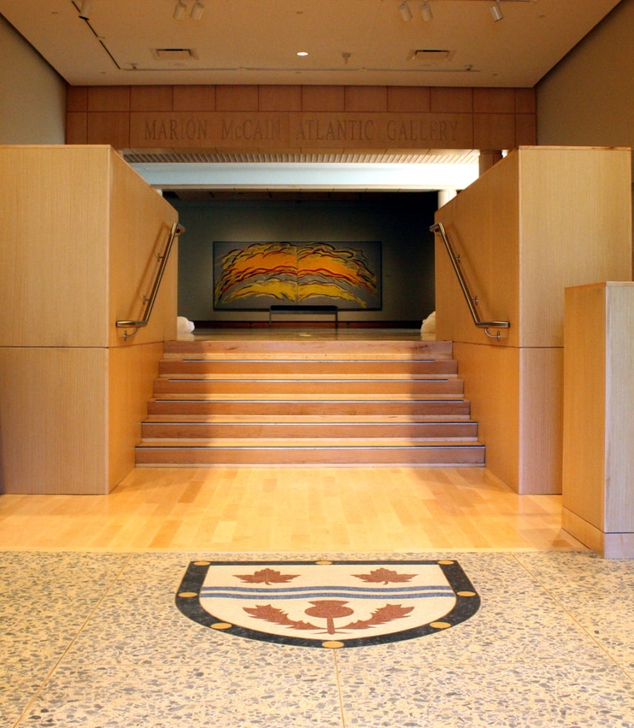 The Beaverbrook Art Gallery's recent renovation, opened to the public May 31, juxtaposes old and new. Photo: Beaverbrook Art Gallery.