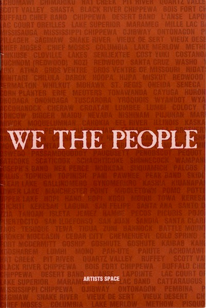 We the People catalogue cover