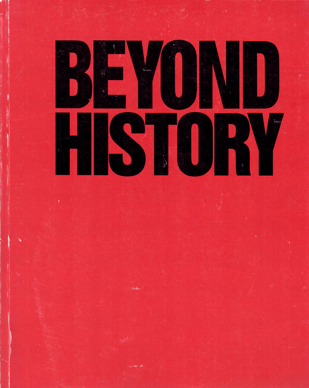 Beyond History catalogue cover