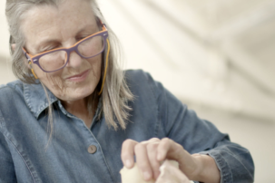 Liz Magor in Her Studio