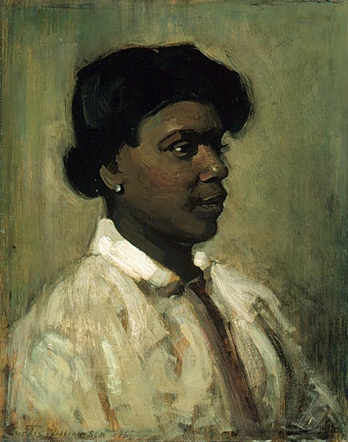 A. Curtis Williamson, Negro Girl, 1916. Bequest of Dr. J.M. MacCallum, Toronto, 1944 National Gallery of Canada (no. 4735)