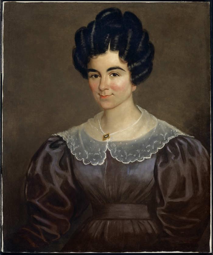 James Bowman, Mrs. Colin Robertson, née Theresa Chalifoux, 1833. Gift of Keith Alison Handyside. Courtesy Montreal Museum of Fine Arts. 