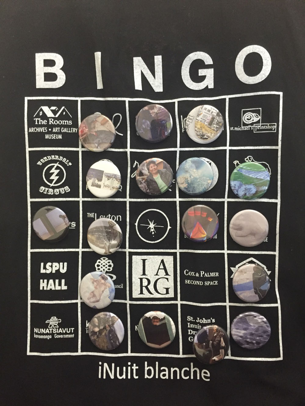 Tote bag bingo