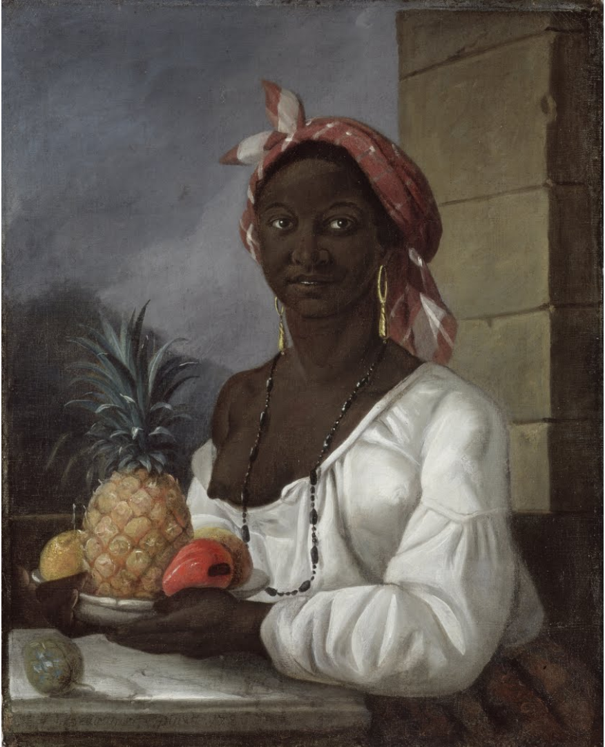 François Malépart de Beaucourt, Portrait of a Haitian woman, 1786. Gift of Mr. David Ross McCord, M12067. © McCord Museum