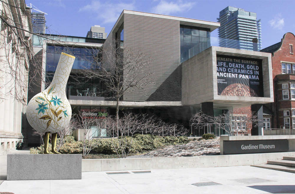 A rendering of <em>Vessel</em>, Shary Boyle’s winning proposal for the Gardiner Museum Ceramic Sculpture Competition.