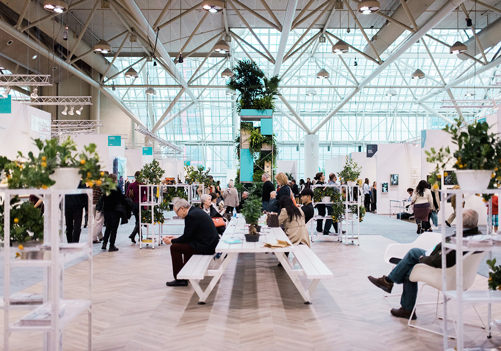 A view of last year’s Art Toronto at the Metro Toronto Convention Centre.