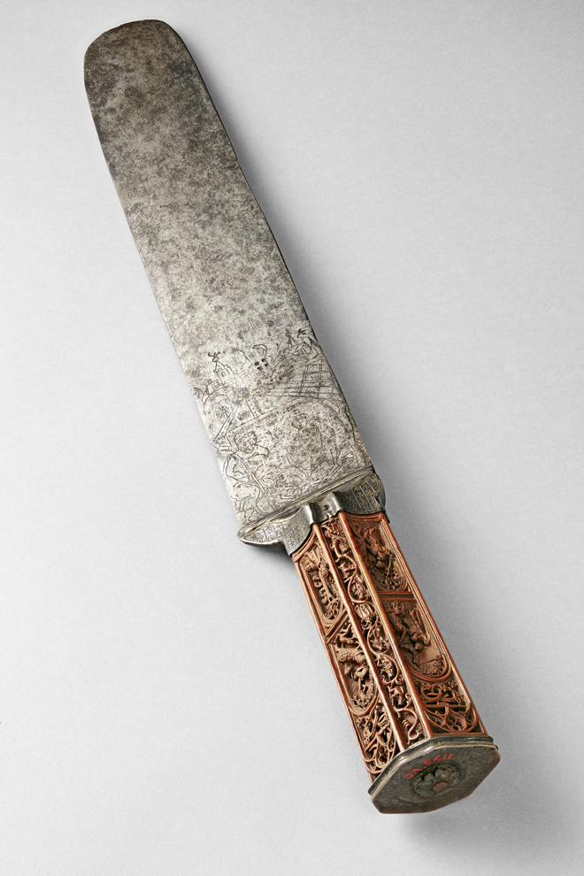 Baron Adolphe de Rothschild’s Knife with Biblical Scenes