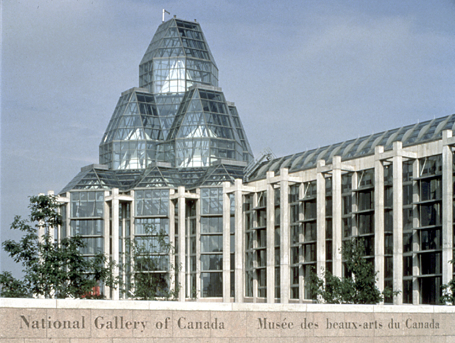A view of the National Gallery of Canada in Ottawa.