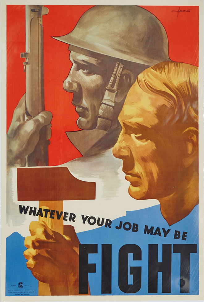 World War II Propaganda Poster