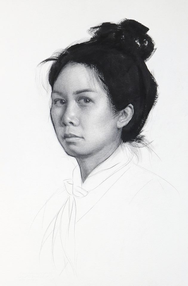 Christienne Cuevas won the 2017 Kingston Prize with her piece <em>Portrait of the artist</em>.