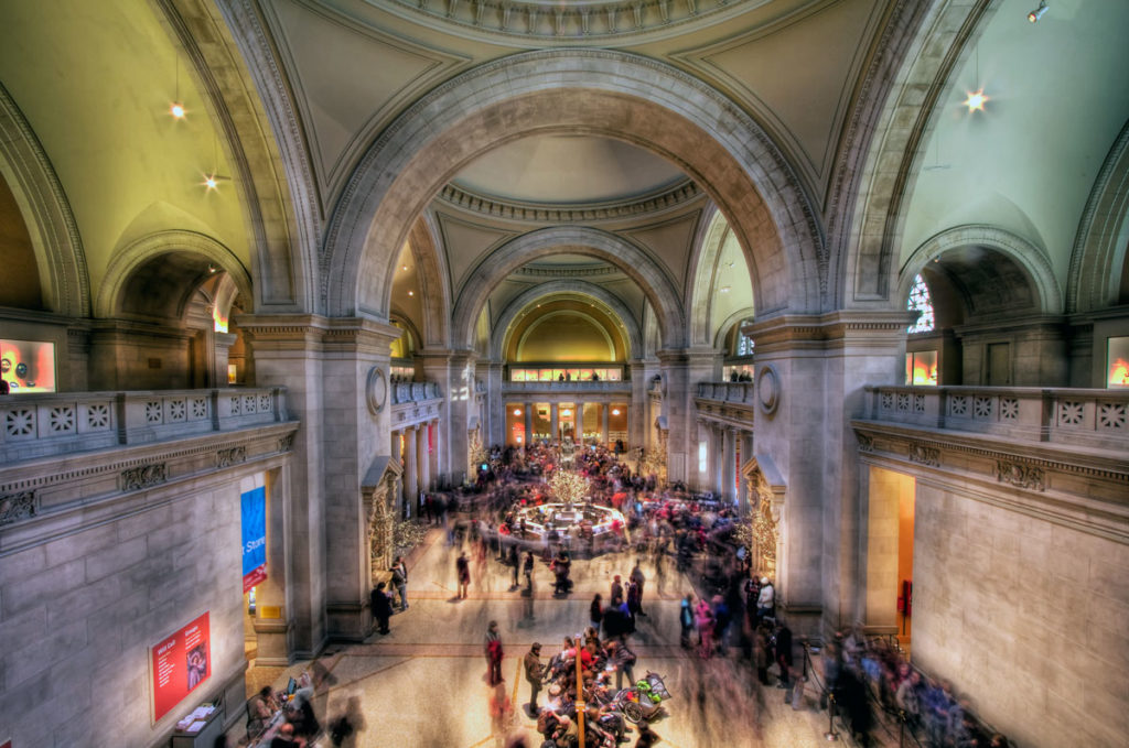 The interior of the Metropolitan Museum of Art in New York. Photo: Carmelo Bayarcal via Wikimedia Commons. Used under a Creative Commons license.