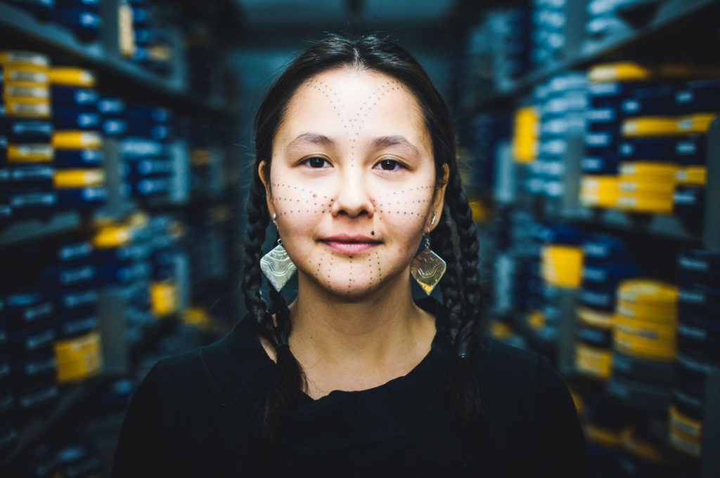 Asinnajaq is an artist and curator recently named to the team for Canada's 2019 presentation at the Venice Biennale. In 2017, she also curated an Inuit film program for imagineNATIVE in Toronto.