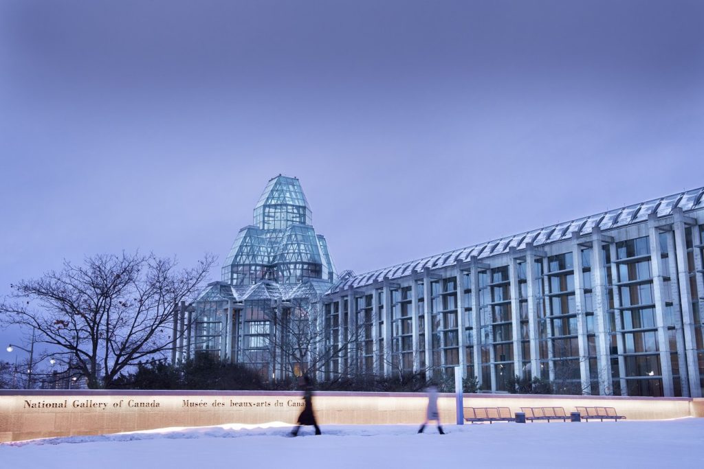 A view of the National Gallery of Canada in Ottawa. Photo: Twitter.