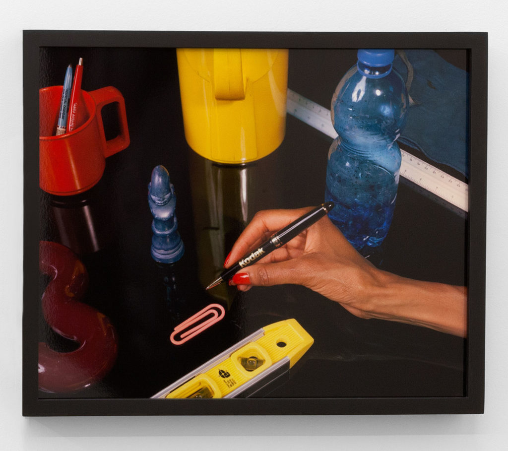 Sara Cwynar, <em>Hand Model (Kodak)</em>, 2016, Digital C-print. Photo courtesy the artist and Cooper Cole. 